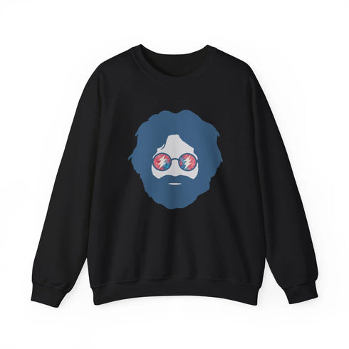 Grateful Dead - Jerry | Life is dead. Crewneck Sweatshirt - StealieShop